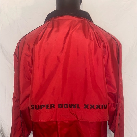 Puma Super Bowl XXXIV Coat Windbreaker Coca Cola Men's Size XL - Picture 3 of 5
